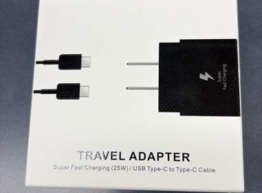 Original 25W Super Fast Charger For Samsung & IPhone with USB-C to USB-C Cable product