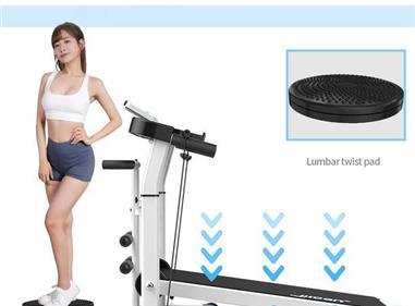 Walk RunningTreadmill home fitness folding motorized treadmill 120kg #303 Black color product