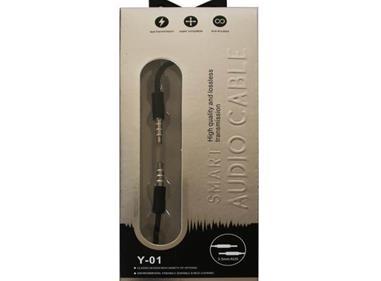 3.5mm Aux Smart Audio cable in Black With Package product