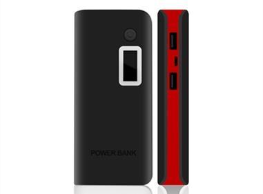 Power Bank 14000mAh w/LCD Red in Black/Red product