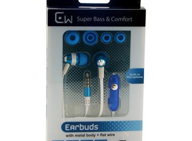 Metal Stereo Hands Free with Super Sound M16 - Blue product