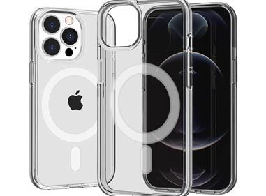 iPhone 15 Sturdy Ultra (Magnetic Circle) Thick 3mm Transparent Hybrid - Clear product