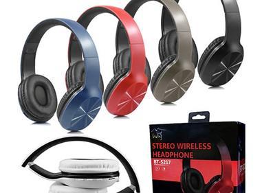 BT-S217 Stereo Wireless Headphones – Bluetooth Over-Ear Headset with Deep Bass product