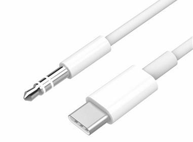 TYPE-C to 3.5mm Jack AUX Audio Adapter Cable in White product