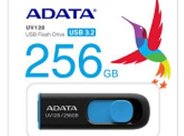 ADATA C008 256 GB USB 3.1 Retractable Capless Flash Drive, Black product