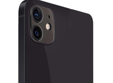 iPhone 12 (Dual Camera Punch) Camera Lens Colored Edge Tempered(2.5D) - Black product