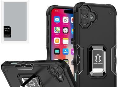 iPhone 16 6.1" OPTIMUM Hybrid Case – Magnetic Ring Stand product