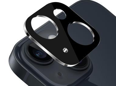 iPhone 14 Camera Lens Colored Edge Tempered(2.5D) - Black product